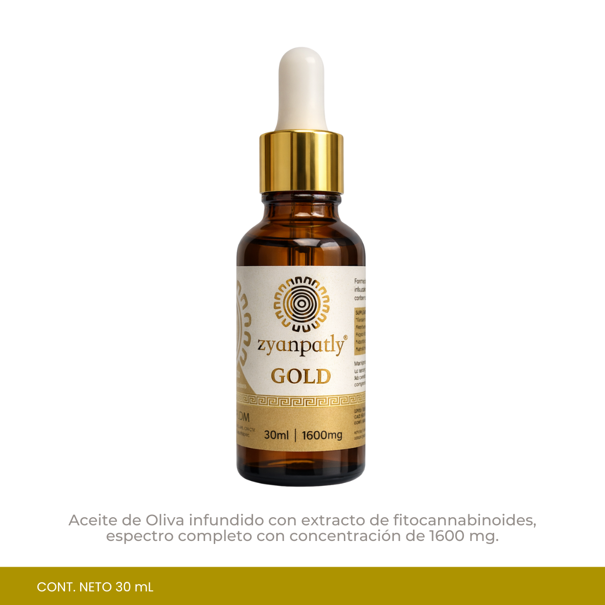 Aceite Gold 1600 mg