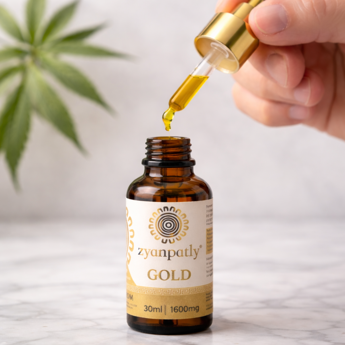 Aceite Gold 1600 mg